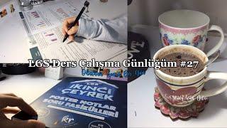 ⭐️LGS Ders Çalışma Günlüğüm #27 | Okuldan Sonra Bir Gün