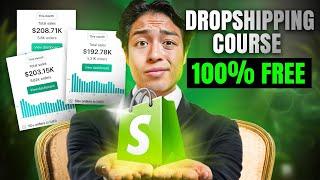 The Only Shopify Dropshipping Course You'll Need In 2024 (FOR BEGINNERS)