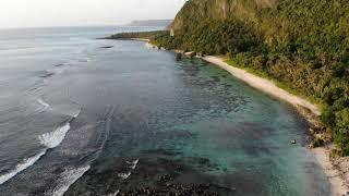 Guam Aerial Drone Footage -  Tanguisson Beach