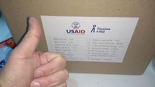 Когда НЕразворованная гуманитарка от WFP и USAID, ДАЛИ ВСЁ: рацион и гигиена. Распаковка и обзор