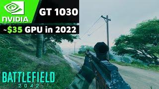 Battlefield 2042 | NVIDIA GT 1030 | i9 9900K | 720p Gameplay