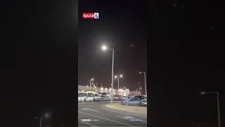 شاهد | اعتراض صواريخ الجمهورية الاسلامية في سماء قطر