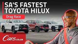 SA's Fastest Toyota Hilux Drag Race! New GR Sport vs 48V vs Legend