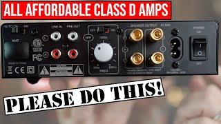 ALL AMPS SHOULD DO THIS!!!  Dayton Audio DTA-100ST vs the Fosi Audio V3 - Who is the Cheap Amp King?