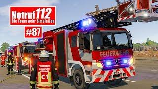 NOTRUF 112 #87: EINSATZLEITER bei Supermarktbrand - Nachforderung Feuerwehr  I Feuerwehr-Simulation