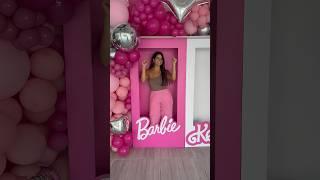 Barbie birthday party Barbie decoration. Barbie balloons decor. Easy Barbie decoration. Barbie decor