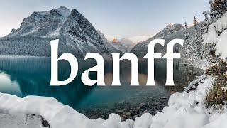 BANFF Canada Winter Travel Tips