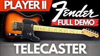 Fender PLAYER II Telecaster FULL DEMO