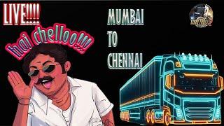 MUMBAI TO CHENNAI  IN EURO TRUCK SIMULATOR 2 IN TAMIL ACCIDENT 