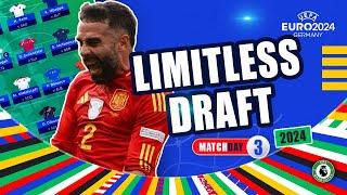 The Best MD3 Limitless Draft | Euro Fantasy 2024