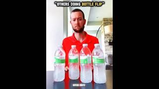 This Kid Bottle Flip #sigma #sigmamale #sigmarule #trollfaceedit #aura #disaster #ytshorts