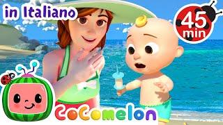 La spiaggia in estate | CoComelon Italiano - Canzoni per Bambini