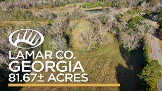 Lamar County, GA 81.67± Acres