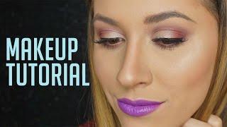 LABIOS VIOLETA makeup tutorial  | Vicky Alvarez