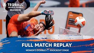 Teqball World Series 2024 - Madrid | Women's Doubles, Knockout Stage