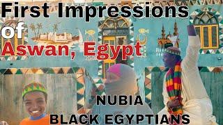 First Impressions of ASWAN, EGYPT | City of The BLACK Egyptians | NUBIANS