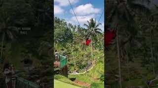 Expectations vs reality of Bali swing #baliswing #bali