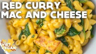 Vegan Red Curry Mac and Cheese | The Viet Vegan