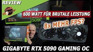 GIGABYTE Nvidia  RTX 5090 Gaming OC Review | Monster-Grafikkarte mit 600 Watt für brutale FPS