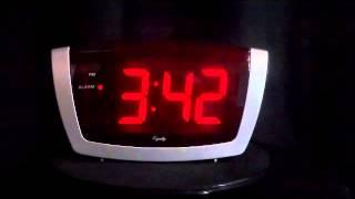 My Edited VideoEquity 75906 Large Display Digital LED Electric Alarm Clock