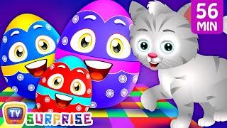 Learn Farm Animals + More ChuChu TV Surprise Eggs Learning Videos SUPER COLLECTION 5