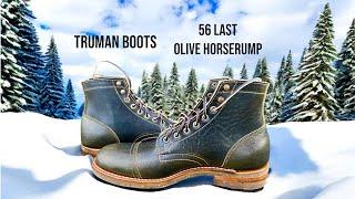 NEW TRUMAN 56 LAST in OLIVE HORSERUMP