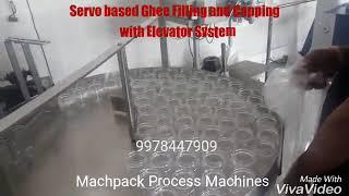 Servo based Ghee Filling Line