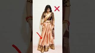 How to drape banarasi saree . #rekhamishra #drapingsaree