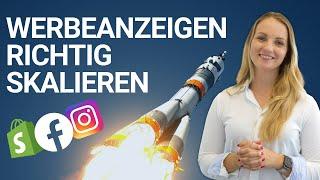 WERBEANZEIGEN RICHTIG SKALIEREN (Facebook Ads als Onlineshop) Adstronauts - Jana Micus