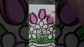 Easy #tutorial #alcoholmarkers #adultcoloring #ohuhumarkers #ohuhu #art