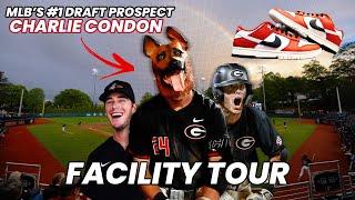 We went to see #1 MLB Draft Prospect Charlie Condon at Georgia!! (Georgia Facility Tour!)