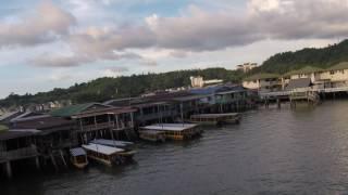 Starting Walking Tour of Kampong Ayer Water Villages in Brunei's Capital