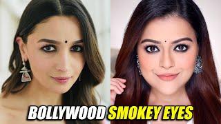 Bollywood's Iconic SMOKEY KAJAL EYES - Step By Step Tutorial For Beginners