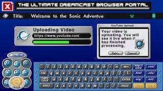 YouTube in Sega Dreamcast