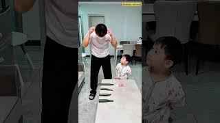 This baby uses 2000 IQ #shorts