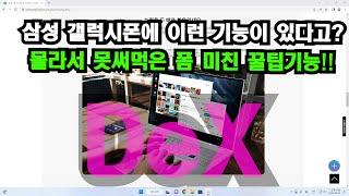 삼성 덱스(DEX) 꿀팁 활용백서!