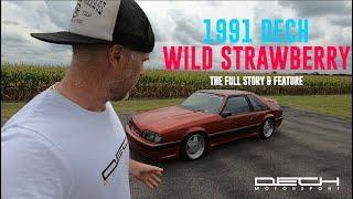 1991 Wild Strawberry DECH Foxbody Hatch Feature - TIPS04E59