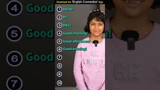Different ways to Greet Someone | English Learning Trick | Kids Adi Keshari #shorts