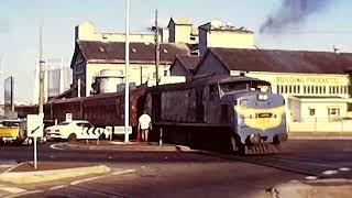 Super 8 S Brisbane Suburban Trains - late 1970s.