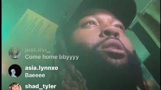 Partynextdoor tweakin on live 8-16-23