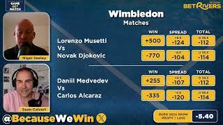 Wimbledon Semifinals Predictions - Djokovic vs Musetti, Alcaraz vs Medvedev