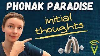 Phonak Paradise Hearing Aids  - Release (2020)