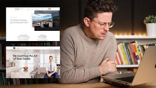 Designer Reacts To Beautiful Real Estate Websites