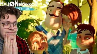 NAAPURILLA oli PERHE?! Mitä sille TAPAHTUI? | Hello Neighbor: Hide and Seek #1