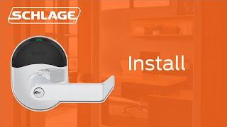 How to Install the Schlage NDE  Lock