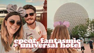 WALT DISNEY WORLD VLOGS! EPCOT, FANTASMIC & UNIVERSAL HOTEL - DAY 5 + 6 | LUCY WOOD [AD-GIFTED]