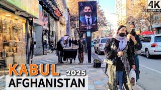 Kabul Afghanistan 2025 | A Vibrant City Tour in 4K Ultra HDR 