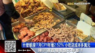 5個月高點！7月CPI年增2.52% 食物類漲最兇 @57ETFN