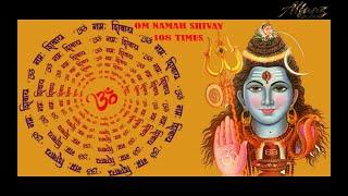 Om Namah Shivay 108 Times | Powerful Shiv Mantra |Meditation & Positive Energy|ॐ नमः शिवाय 108 जाप |