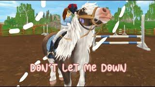 Don’t let me down  || Star Stable music video // Creds to @SynneSwiftSea for idea